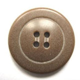 B15496 20mm Misty Brown Speckled Soft Sheen 4 Hole Button - Ribbonmoon