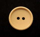 B12005 16mm Sand Matt Centre 2 Hole Button - Ribbonmoon