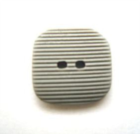 B9628 15mm Greys Grooved Surface 2 Hole Button - Ribbonmoon