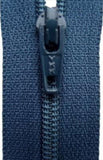 Z3384 YKK 41cm Deep Cerulean Blue Nylon No.3 Closed End Zip - Ribbonmoon