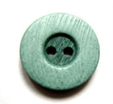 B10956 18mm Tonal Petrol and Aqua Textured 2 Hole Button - Ribbonmoon