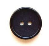 B5082 16mm Deep Navy Matt Centre 2 Hole Button - Ribbonmoon