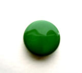 B9386 15mm Deep Green High Gloss Shank Button - Ribbonmoon