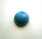 B14344 13mm Dodge Blue Glossy Half Ball Shank Button - Ribbonmoon