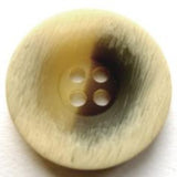 B17501 23mm Frosted Aaran-Brown Bone Sheen 4 Hole Button