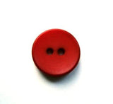 B17424 14mm Russet Red Soft Sheen 2 Hole Button - Ribbonmoon