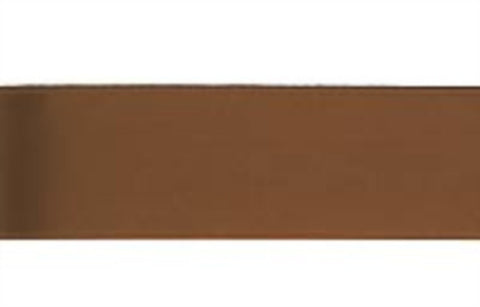 R5084 22mm Brown Single Face Satin Ribbon - Ribbonmoon