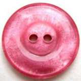 B10524 22mm Shimmery Fuchsia 2 Hole Button - Ribbonmoon