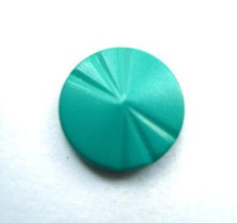 B8886 15mm Jade Green Shank Button - Ribbonmoon