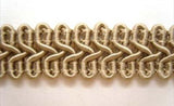 FT2207 14mm Beige Loop Braid Trimming - Ribbonmoon