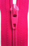 Z3896 YKK 20cm Bright Fuchsia Nylon No.3 Closed End Zip - Ribbonmoon