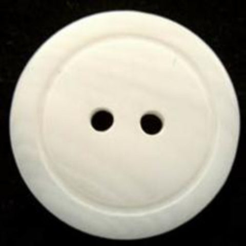 B17088 23mm Tonal White Real Shell 2 Hole Button - Ribbonmoon