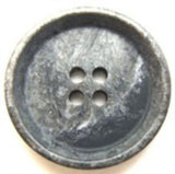 B7938 25mm Shimmery Dark Greys 4 Hole Button - Ribbonmoon