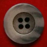 B4171 20mm Mixed Greys Bone Sheen 4 Hole Button - Ribbonmoon