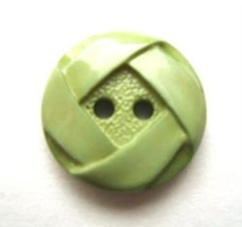 B9645 17mm Avacado Green 2 Hole Button - Ribbonmoon