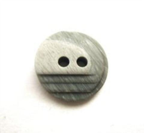 B8939 15mm Tonal Greys Chunky 2 Hole Button - Ribbonmoon