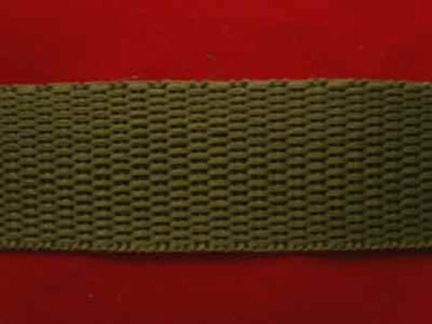 WEB40 20mm Olive Green Polypropylene Webbing - Ribbonmoon