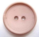 B5174 23mm Pale Rosy Beige Matt Centre 2 Hole Button - Ribbonmoon