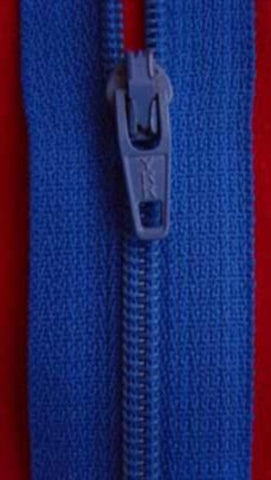 Z0291 YKK 56cm Royal Blue Nylon No.3 Closed End Zip - Ribbonmoon