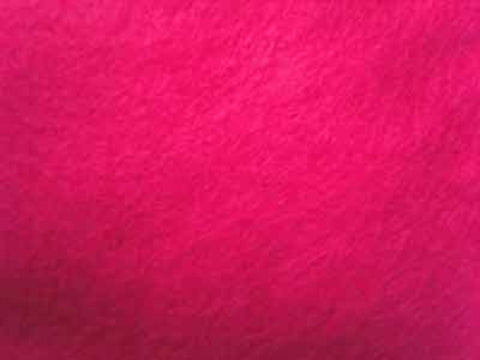 FELT16 12" Inch Shocking Pink Felt Sqaure, 30% Wool, 70% Viscose - Ribbonmoon