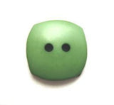 B7656 14mm Pastel Green Soft Sheen 2 Hole Button - Ribbonmoon