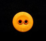 B15408 14mm Golden Yellow Lightly Textured Linen Effect 2 Hole Button - Ribbonmoon