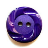 B16191 19mm Liberty Purple Matt Centre 2 Hole Button - Ribbonmoon