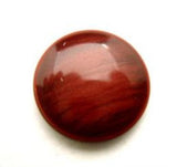 B16575 19mm Tonal Russet High Gloss Shank Button - Ribbonmoon