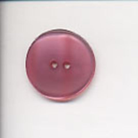 B2749 22mm Soft Plum Shimmery Pearlised 2 Hole Button - Ribbonmoon