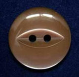 B4397 16mm Dusky Ecru 2 Hole Polyester Fish Eye Button - Ribbonmoon