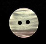 B7344 15mm Pearlised Shell Effect with an Iridescence 2 Hole Button - Ribbonmoon