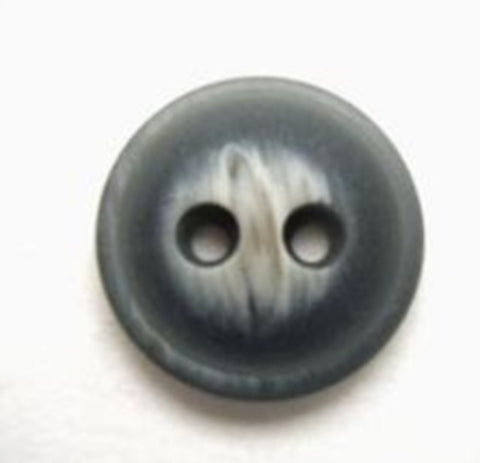 B9842 18mm Mixed Greys Matt Finish 2 Hole Button - Ribbonmoon