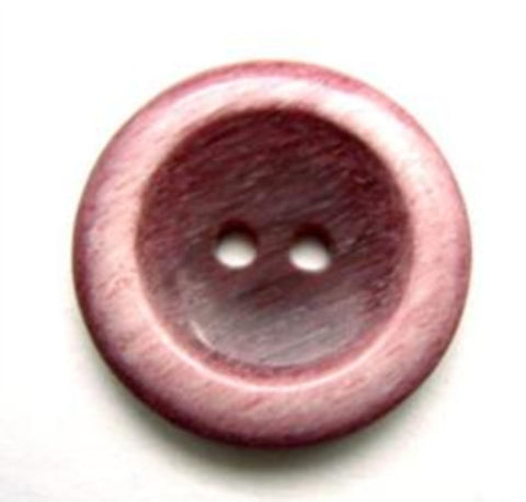 B11789 19mm Frosted Burgundy High Gloss 2 Hole Button - Ribbonmoon