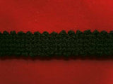 FT1058 14mm Black Woven Braid Trimming - Ribbonmoon