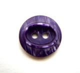 B12683 15mm Black Currant Iced Matt and Semi Pearlised 2 Hole Button