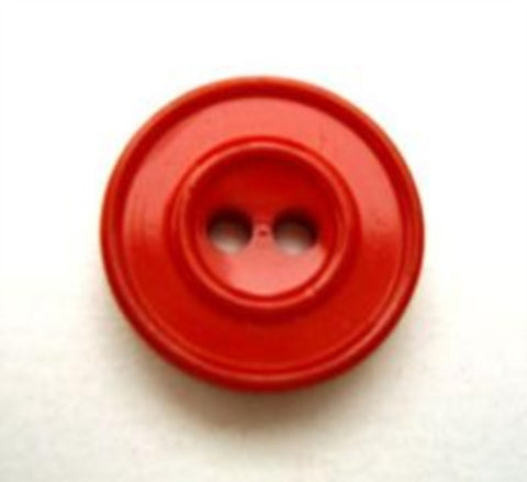 B10198 16mm Burnt Orange 2 Hole Button - Ribbonmoon