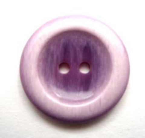 B11809 19mm Frosted Lilac High Gloss 2 Hole Button - Ribbonmoon