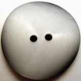 B6833 28mm Ice Grey Matt Sheen Chunky 2 Hole Button - Ribbonmoon