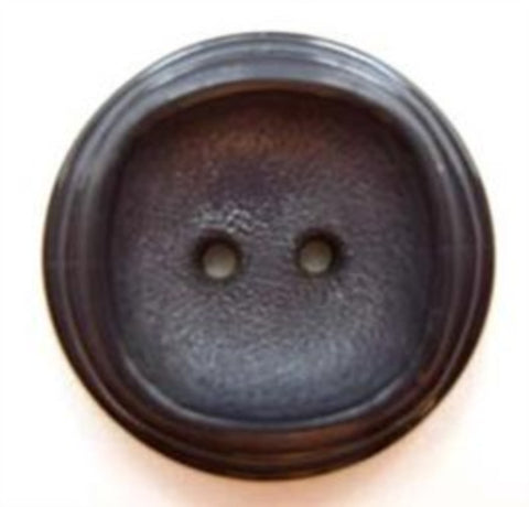 B5025 23mm Moonlight Navy Chunky Matt Centre 2 Hole Button - Ribbonmoon