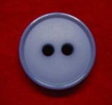 B4297 15mm Dusky Lupin Matt Centre 2 Hole Button - Ribbonmoon