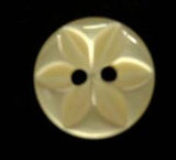 B17951 14mm Primrose 2 Hole Polyester Star Button - Ribbonmoon