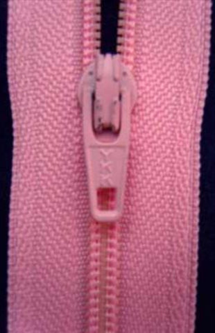 Z0730 YKK 51cm Rose Pink Nylon No.3 Closed End Zip