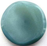 B2221 28mm Deep Aqua Blue Matt Centre, Shimmery Rim Shank Button - Ribbonmoon