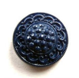 B13828 18mm Pale Navy Textured Shank Button - Ribbonmoon