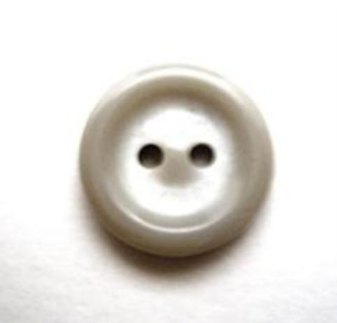 B6861 15mm Tonal Greys High Gloss 2 Hole Button - Ribbonmoon