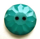 B12562 19mm Jade Green Glossy 2 Hole Button - Ribbonmoon