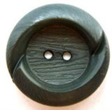 B5019 23mm Moonlight Blue Grey Textured 2 Hole Button - Ribbonmoon