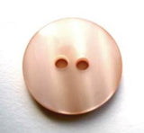 B17360 19mm Tonal Pale Drab Peach Shimmery 2 Hole Button