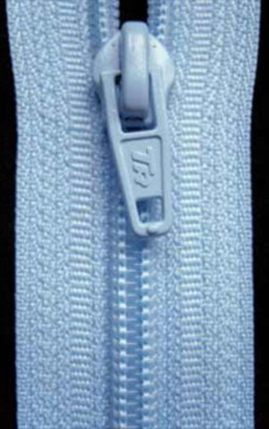 Z2213 51cm Pale Blue Nylon No.5 Open End Zip - Ribbonmoon