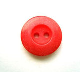 B14003 15mm Shimmery Tonal Coral Gloss 2 Hole Button - Ribbonmoon